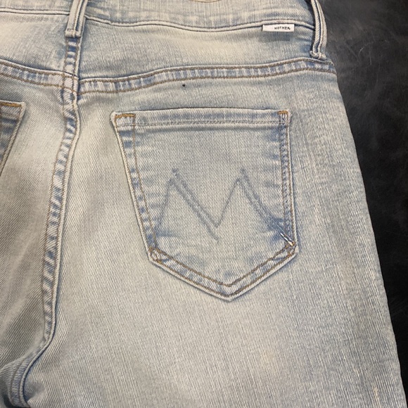 MOTHER THE STUNNER ZIP CROP ANKLE STEP FRAY IN ROLLING IN THE BUSHES - Picture 8 of 16